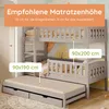 Kids Collective Hochbett 90x200 Etagenbett Kinderbett Produktbild-Vorschau 10