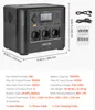 VEVOR Přenosná elektrárna, solární generátor 1800 W, Náhled obrázku produktu 7