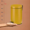 Panier à cosmétiques MONACO métal jaune 3l Voir les images du produit 5