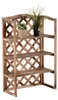 Scaffale per fiori a 3 ripiani - Legno di abete | Colore: Anteprima dell’immagine prodotto 5