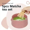 Matcha Besen Set, Matcha Set Rosa 5-Teiliges, Japanisches Produktbild-Vorschau 5