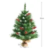 COSTWAY 60cm mała choinka, mini choinka z 76/108 gałązkami, Podgląd zdjęcia produktu 1