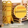 Barriera mobile in plastica Wiltec, pieghevole 60 x 32 x Anteprima dell’immagine prodotto 7