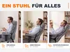Ergonomická kancelárska stolička určená na hranie, vybavená Náhľad obrázku produktu 14