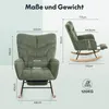 Fauteuil à bascule FLEXISPOT avec dossier haut et Voir les images du produit 3