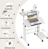 Iropro Stehpult Höhenverstellbar Sitz-Steh-Schreibtisch, Produktbild-Vorschau 8