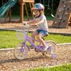 Buxibo - Vélo d'enfant pour fille - Luna - 12 pouces - Lila Voir les images du produit 2