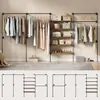 WOLTU Kleiderstange Wandmontage, aus industriellen Metall, Produktbild-Vorschau 5
