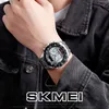SKMEI 1493 Quarz Digital Elektronische Herrenuhr Mode Produktbild-Vorschau 6