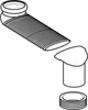 Geberit Versprungbogen für Stand WC, 1 Stk. Produktbild-Vorschau 4