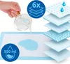 60x60 popôrodné hygienické podložky na prebaľovanie na Náhľad obrázku produktu 5