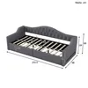 Schlafsofa mit Bettfunktion, LED-Beleuchtung, Lattenrost, Produktbild-Vorschau 4