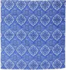 Bandana Tuch - Kariert - Ornamente - blau-weiß - Produktbild-Vorschau 1