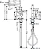 hansgrohe Spültischmischer 270 Talis M54 Ausziehauslauf Produktbild-Vorschau 7