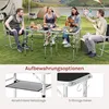 WOLTU Campingtisch Höhenverstellbar, 60x40cm Tischplatte, Produktbild-Vorschau 8
