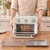 HOMCOM Heißluftfritteuse 12 Liter Mini Backofen mit Umluft, Produktbild-Vorschau 3