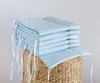 100% HELLBLAU Meerblau Baumwolle 420 x 30 cm BETTUMRANDUNG Produktbild-Vorschau 2
