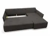 AX LIVING Ecksofa Damascus Dunkelgrau mit Schlaffunktion Produktbild-Vorschau 5