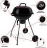 Alpina Barbecue - Kugelgrill - BBQ - mit Deckel - Ø 45 cm - Produktbild-Vorschau 3