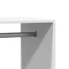 vidaXL Armoire blanche 77x48x102 cm Bois composite Voir les images du produit 10