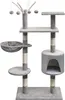 vidaXL Arbre à chat 125 cm Beige Voir les images du produit 9