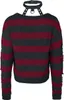 Heartless Strickpullover Damen Vision Top schwarz/rot XS Produktbild-Vorschau 2