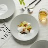 Teller Set 4-teiliges Keramik Ø21,3 cm – Essteller, Kuchen- Produktbild-Vorschau 5