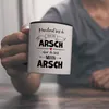 Manchmal bist du echt ein Arsch Kaffeebecher Schwarz zum Produktbild-Vorschau 6