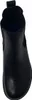 A top-down view of a black leather boot. Anteprima dell’immagine prodotto