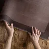 Brauner Rahmen, klassisches Stoffmuster – Vinylteppich – Produktbild-Vorschau 3