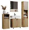 CALICOSY - Meuble sous vasque sur roulettes 2 portes L60 cm Voir les images du produit 23