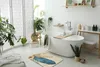 Badteppich Saugfähige - Badezimmer Teppich - Rutschfester Produktbild-Vorschau 7