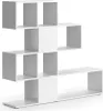 Rozdeľovač miestností Vicco Hylda biely 124.4 x 113 cm so 4 Náhľad obrázku produktu 1