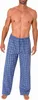 Herren Schlafanzug Pyjama Hose lang kariert aus Baumwolle ; Produktbild-Vorschau 1