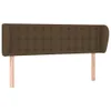 The Living Store Kopfteil mit Ohren Dunkelbraun Produktbild-Vorschau 2