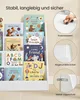 SONGMICS Dětská knihovna se 4 policemi, Montessori regál na Náhled obrázku produktu 4