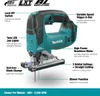 Makita DJV182Z power jigsaw 2.6 kg Anteprima dell’immagine prodotto 60
