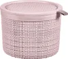 Curver Boîte ronde en jute 2L rose Voir les images du produit 1