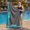 Ręcznik szybkoschnący z mikrofibry 180x100cm szaro-różowy Podgląd zdjęcia produktu 19