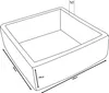 Ballebad 90x90cm mit 150 Ballen Schaumstoffrand waschbar Produktbild-Vorschau 6