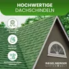 Bitumen Dachschindeln 2 m² rechteckig Schindeln Farbe: Grün Produktbild-Vorschau 2