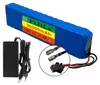 A battery pack and charger are shown on a white background. Náhled obrázku produktu