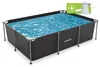 VirtuFit Rechteckpool 260x180x66 cm ANTHRAZIT mit Produktbild-Vorschau 1