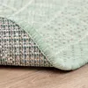 In- & Outdoor Teppich Rund - Summer Azteca Mint - Ø 100cm - Produktbild-Vorschau 6