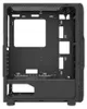 The interior of a black computer case. Náhled obrázku produktu