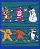 Dabbing Rentier Santa Schneemann - Weihnachten Produktbild-Vorschau 3