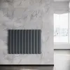 Horizontální deskový radiátor SONNI antracit 630×850mm Náhled obrázku produktu 11