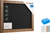 Lavagna nera da gesso in cornice di legno 50x40  cm Anteprima dell’immagine prodotto 1