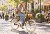 Milord Komfort Stadtfahrrad Fahrrad mit Weindenkorb Produktbild-Vorschau 8