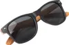 Sonnenbrille mit Bügeln in Bambusoptik / UV 400 Schutz Produktbild-Vorschau 2